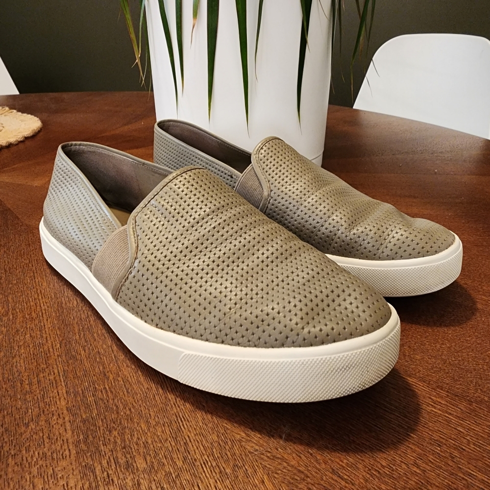 vince Blair Perforated Slip-on Sneakers